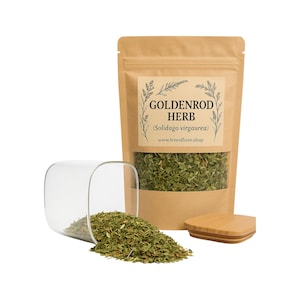 Gullrisört | Ekologisk | Solidago virgaurea | Ört | Lös | Ört | Nyskördad | Premiumkvalitet