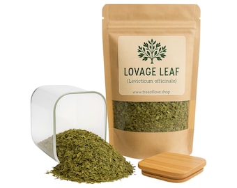 Libbstickablad | Ekologiskt | Libbstickablad | Levisticum Officinale | Örtbaserad | Lös | Ört | Nyskördat | Premiumkvalitet