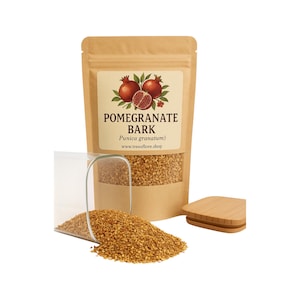 Pomegranate Bark | Punica Granatum| Herbal | Loose | Herb | Fresh Harvested | Premium Quality
