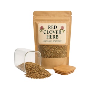 Red Clover Herb |  Red Clover Leaf & Stem | Trifolium Pratense| Herbal | Loose | Herb | Fresh Harvested | Premium Quality