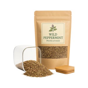 Wild Peppermint Herb | Peppermint Wildcrafted | Wildcrafted Mint| Herbal | Loose | Herb | Fresh Harvested | Premium Quality