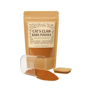 Cat&#39;s Claw Powder | Cat&#39;s Claw Bark Powder |  Uncaria Tomentosa| Herbal | Loose | Herb | Fresh Harvested | Premium Quality