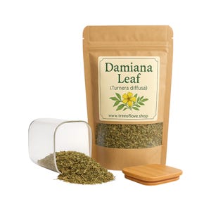 Feuille de damiana | Turnera Diffusa| À base de plantes | En vrac | Herbe | Fraîchement récolté | Qualité supérieure