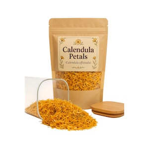 Calendula Petals | Calendula Officinalis | Petals Only| Herbal | Loose | Herb | Fresh Harvested | Premium Quality