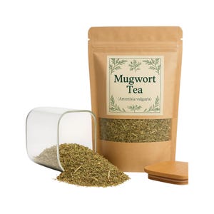 Artemisia vulgaris / Hierba orgánica de artemisa / Té de artemisa vulgaris / Hierbas / Sueltas / Hierbas / Cosechadas frescas / Calidad premium