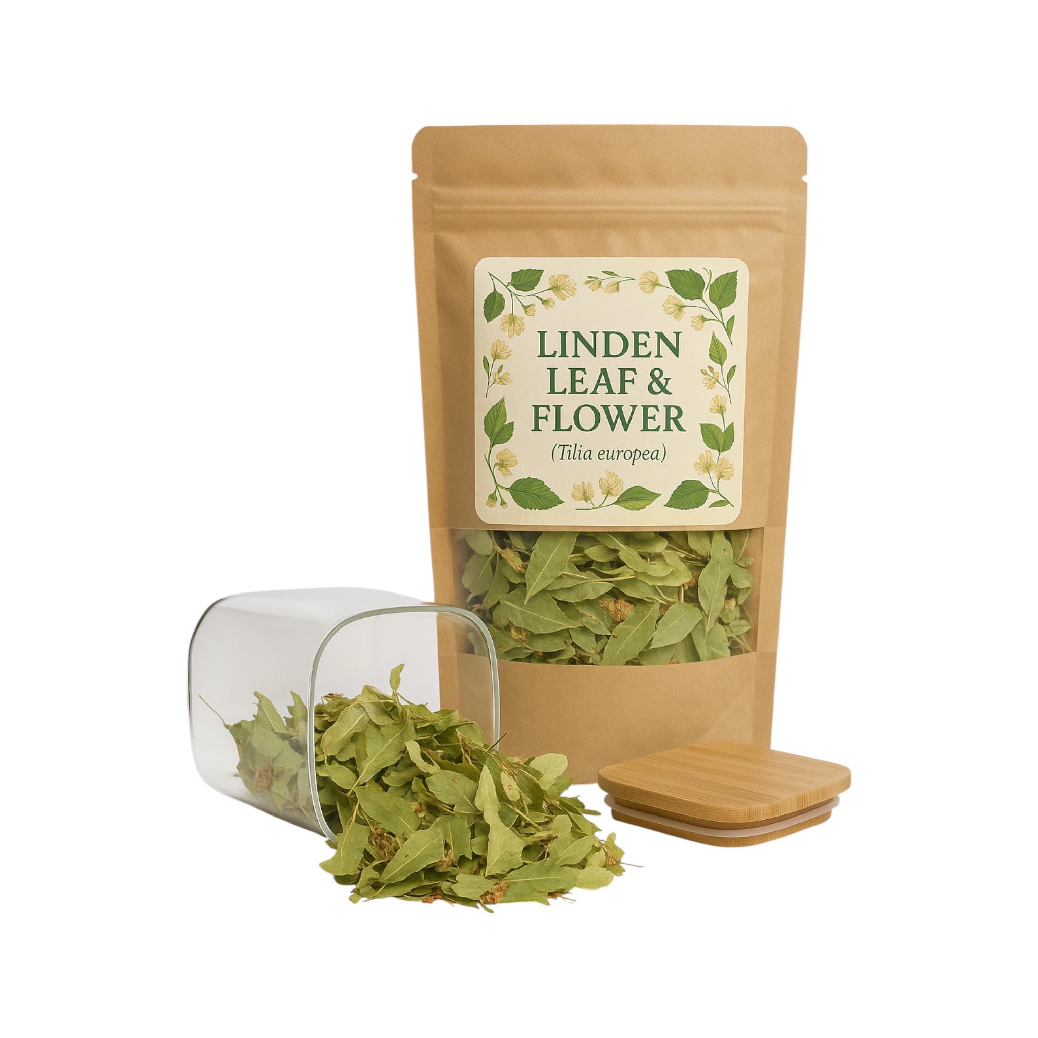 Linden  Tea | Linden Flowers | Linden Leaf | Tilia Europea| Herbal | Loose | Herb | Fresh Harvested | Premium Quality