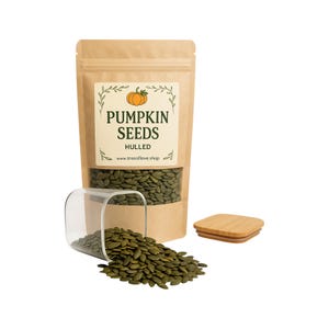 Pumpkin Seeds, Raw Pumpkin seed, Green pumpkin seed, omega-3 Pumpkin Seeds Unshelled| Herbal | Loose | Herb