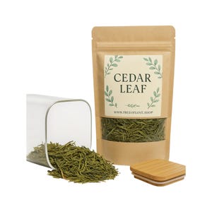 CEDAR LEAF | Thuja Leaf |  Dried | Wild harvested| Herbal | Loose | Herb | Fresh Harvested | Premium Quality