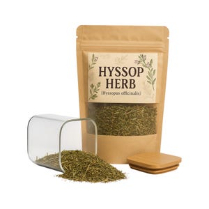 Hyssop Herb | Hyssop | Natural| Herbs Hyssop| Dried Herb, (Hyssopus officinalis)|  Natural Herb| Botanical| Herbal | Loose | Herb