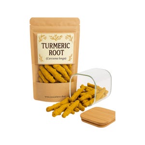Turmeric Root | Whole | Curcuma Longa| Herbal | Loose | Herb | Fresh Harvested | Premium Quality