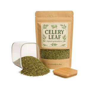 Hoja de apio / Apium graveolens / Hierbas / Sueltas / Hierbas / Cosechadas frescas / Calidad premium