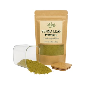 Senna Leaf Powder | Senna Leaves | Senna  Tea | Senna alexandrina | Hojas De Sen | Organic Herbs | Natural| Herbal | Loose | Herb