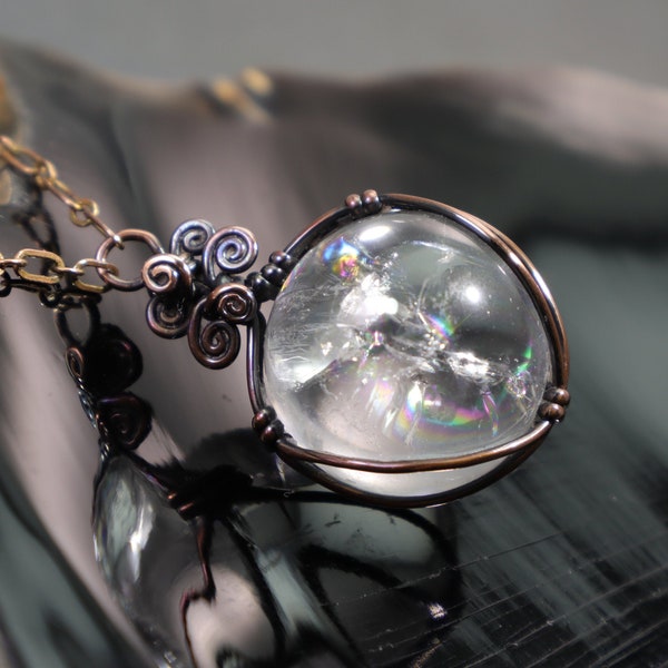 Quartz Crystal Ball Etsy