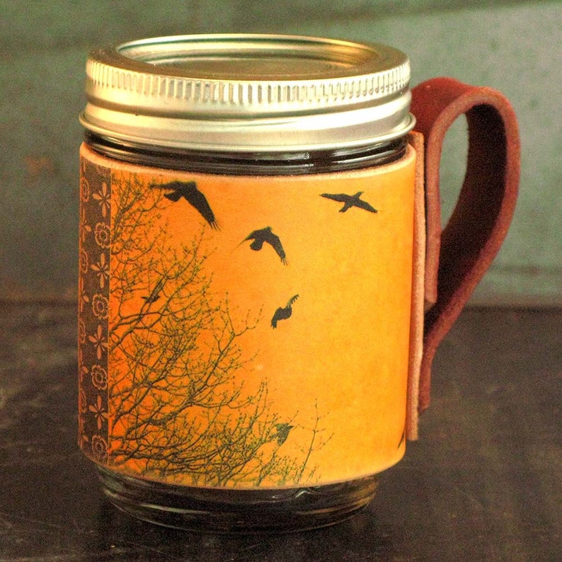 flightpathdesigns Mason Jar Coffee Sleeve - Thumbnail 3