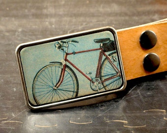 Bike belt buckle - cyclist gift - bicycle gift