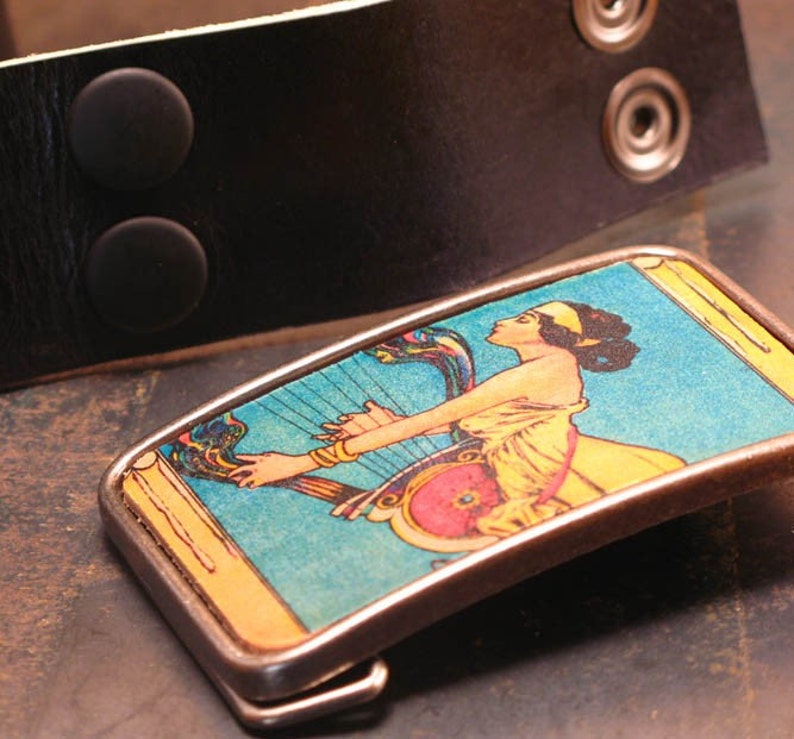 Art Deco Belt Bucklethe Sound of Music Leather Belt Buckle Etsy