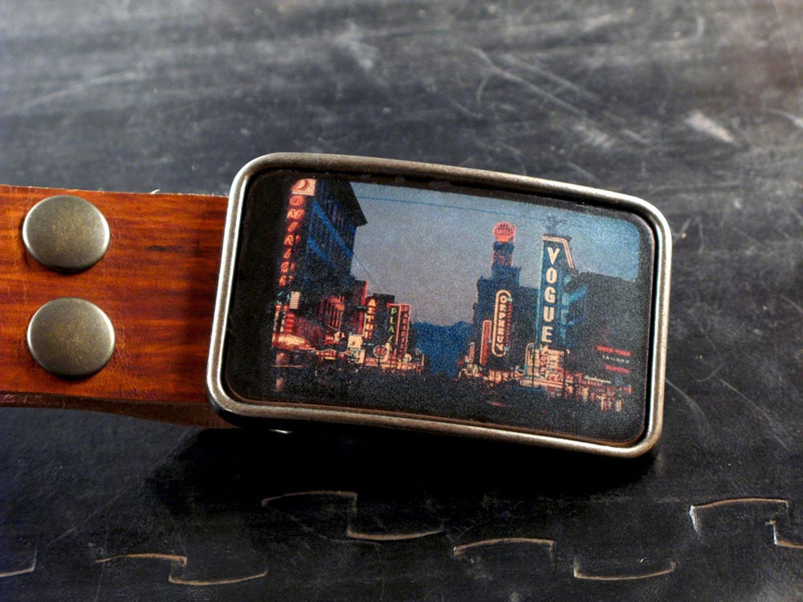 Vancouver Belt Buckle / I Heart Vancouver Leather Belt Buckle Etsy