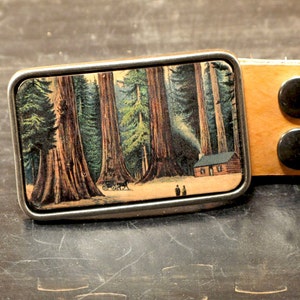 Tree belt buckle - Interchangeable belt - Handmade Leather - Belt for men - Belt for women- Anniversary gift - Groomsmen gift
