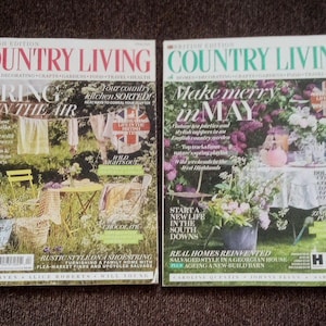 Country Living British UK Edition April and May 2024 Magazine Lot