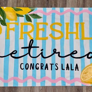 Striscione dipinto a mano personalizzato per ogni occasione