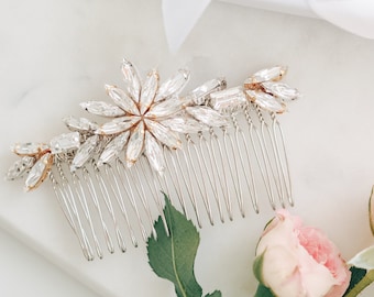 Star Hair Comb Starburst Headpiece Wedding Hair Comb Bridal Star haircomb