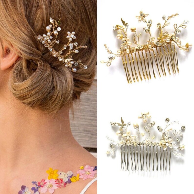 Bridal Hair Comb Wedding Headdress - Etsy