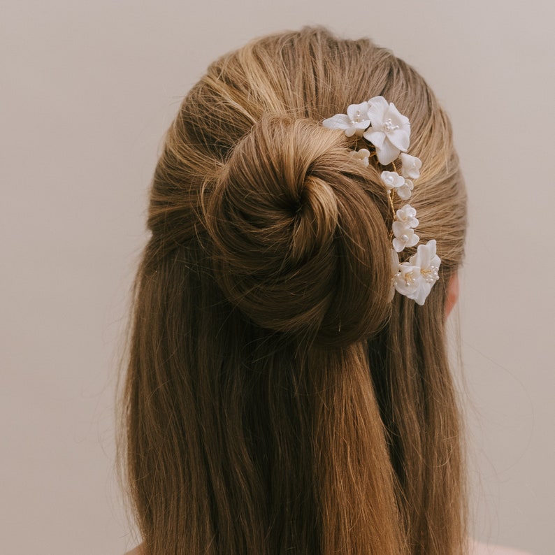 Épingles à cheveux pour cheveux de mariage pour queue de cheval et chignons image 2