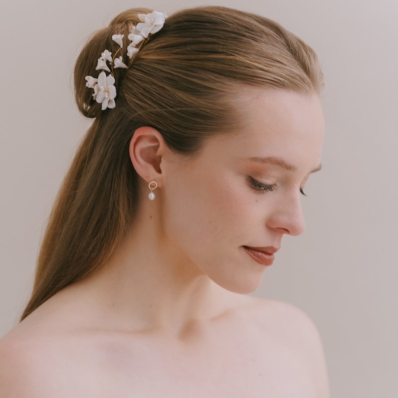 Épingles à cheveux pour cheveux de mariage pour queue de cheval et chignons image 1