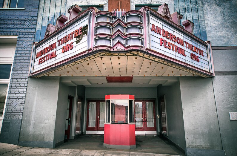 Old State Theater Anderson SC Giclee' Print sur papier Etsy France