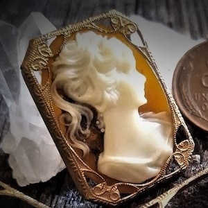Old Very Vintage Filigree Settings Victorian Lace 25 X 18 mm Art Deco Nouveau Brass Natural Octagon Oval Amber Cameo Cabochon Mounting NN3