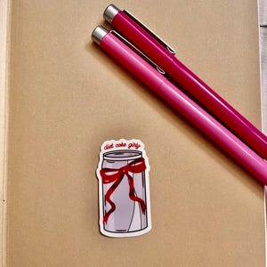 Diet Coke Girly Sticker: Coquette Bow Soda Decal