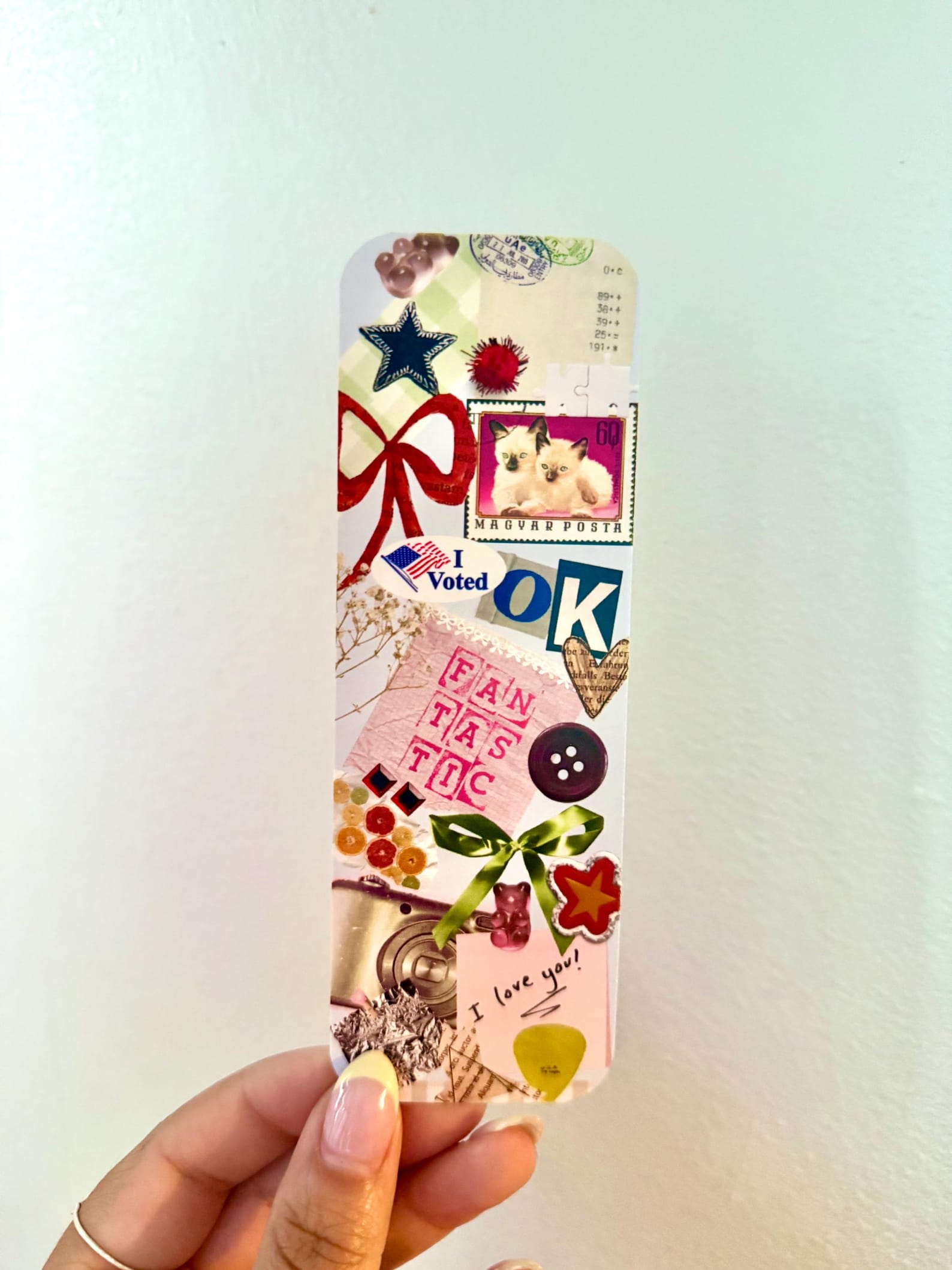 Girly Junk Journal Bookmark Set: Kawaii Coquette Trinkets - Etsy