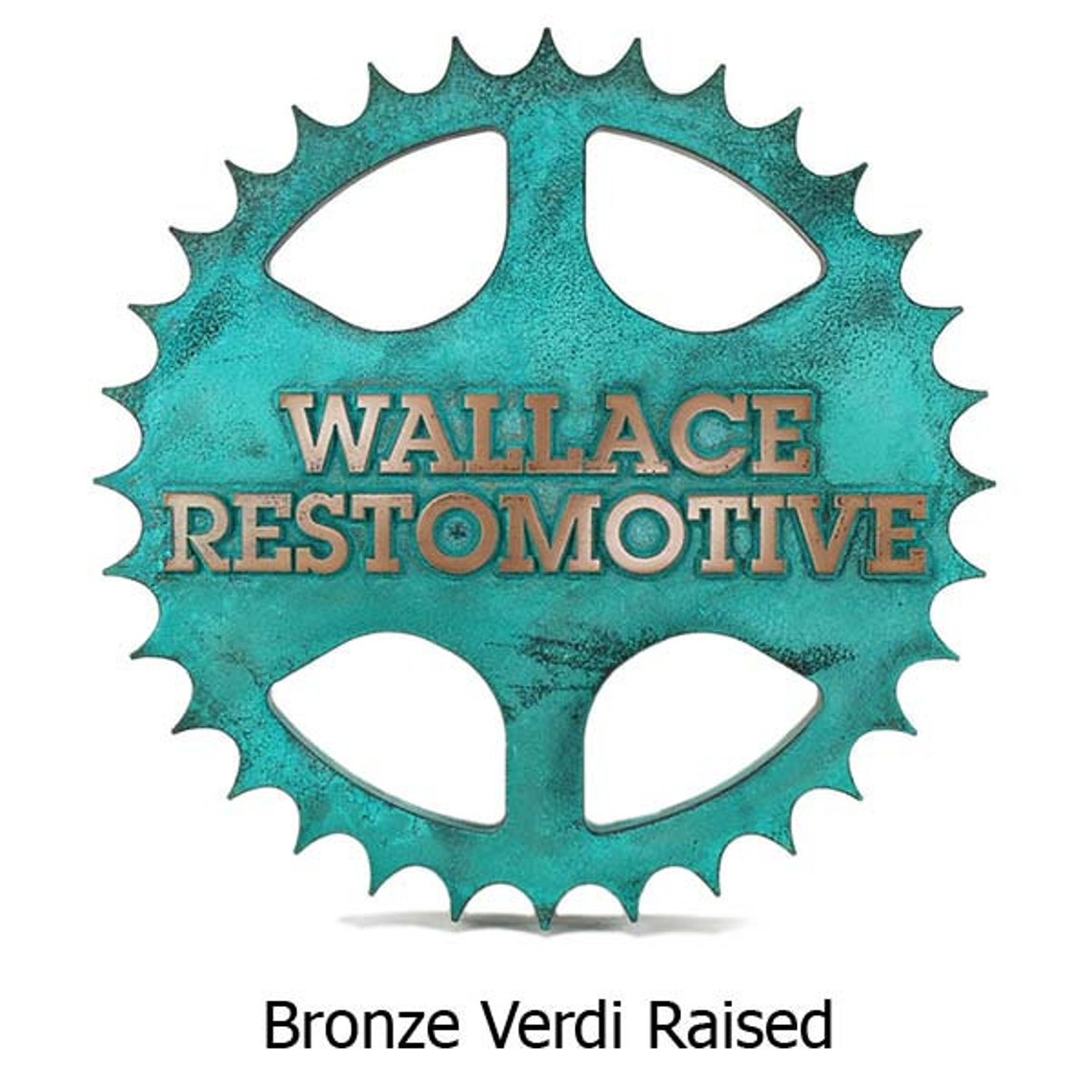 Sprocket Address Plaque Home Numbers for the Bike and Bicycle Etsy