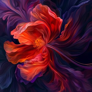 Flower Wall Art Poster