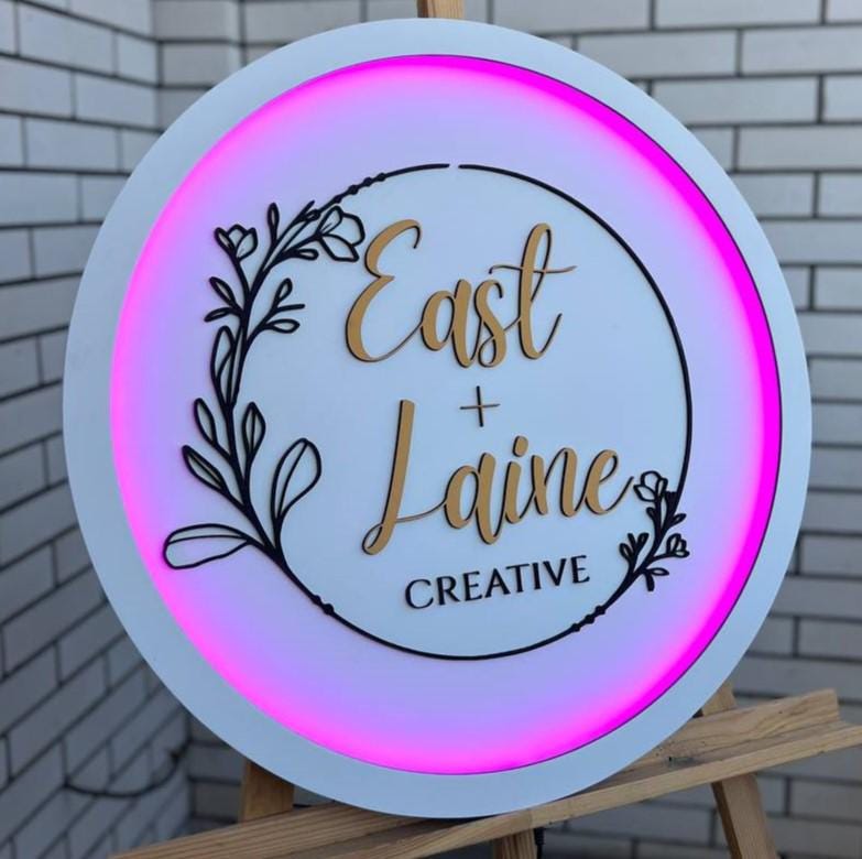 Custom Studio Sign Studio Sign Workshop Sign Custom 3D Wooden Logo Sign With LED Backlight ...
