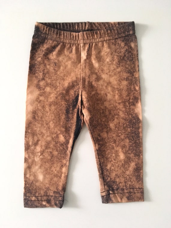 Rustic Wash Infant Cotton/spandex Jersey Legging 