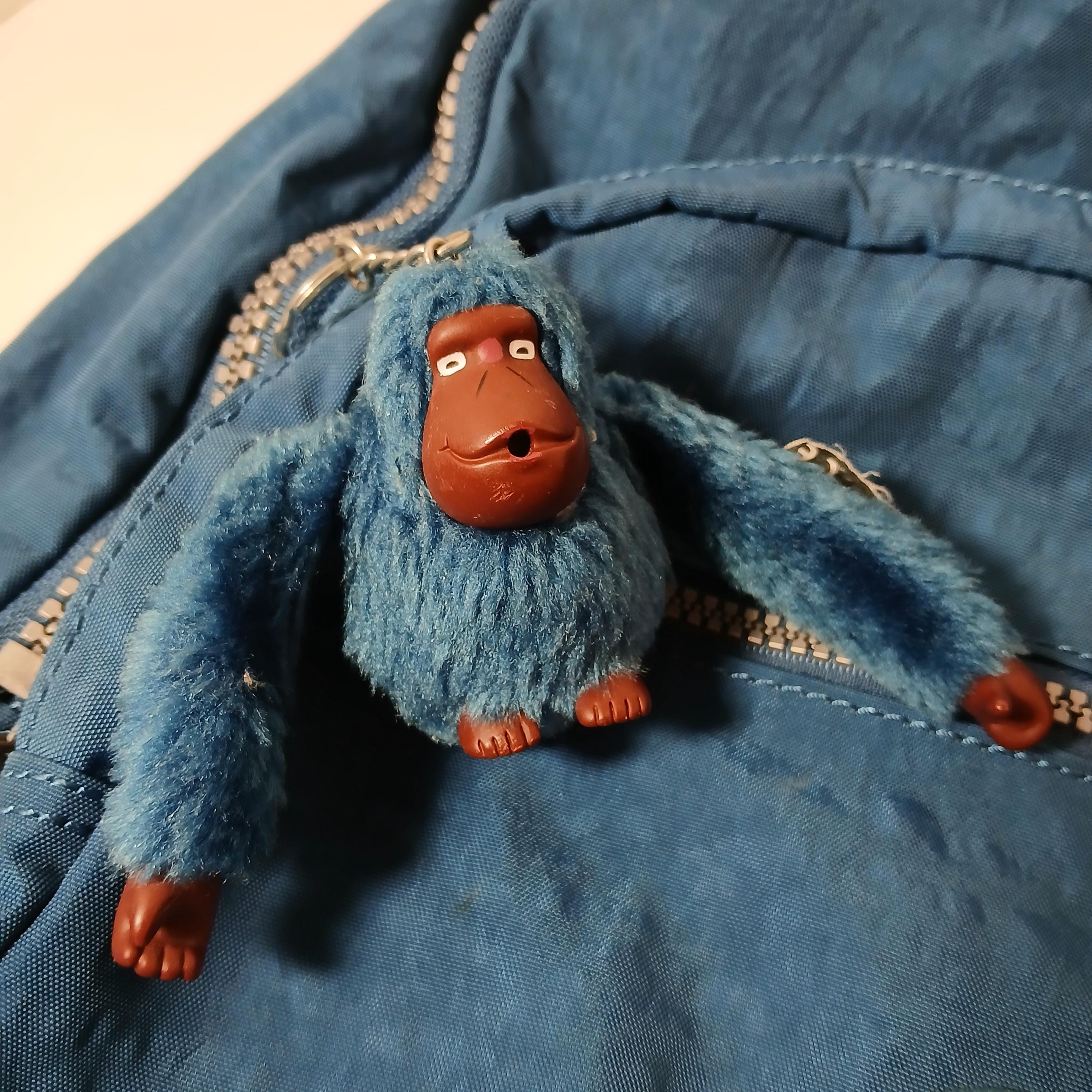 Kipling 90’s Vintage Y2K Mini Backpack With Monkey Vintage Rare Kipling Monkey Plush Backpack - Bless Up Vintage main image 3