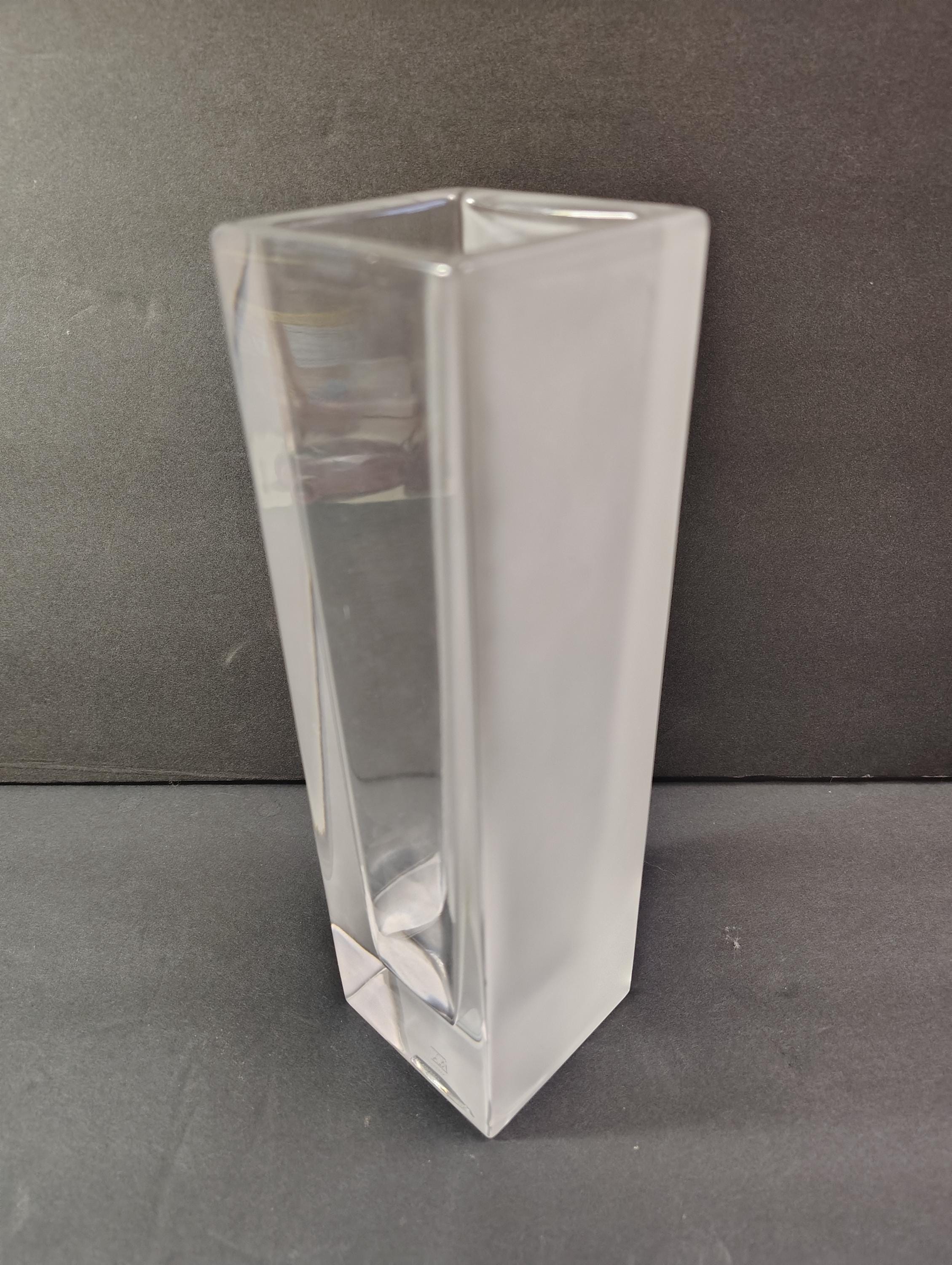 Vera Wang Crystal Vase - Etsy