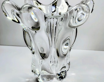 Kosta boda / Monica Backstrom ガラス花瓶 Kosta Boda Art Glass Vase, Monica Backstrom Design, Signed
