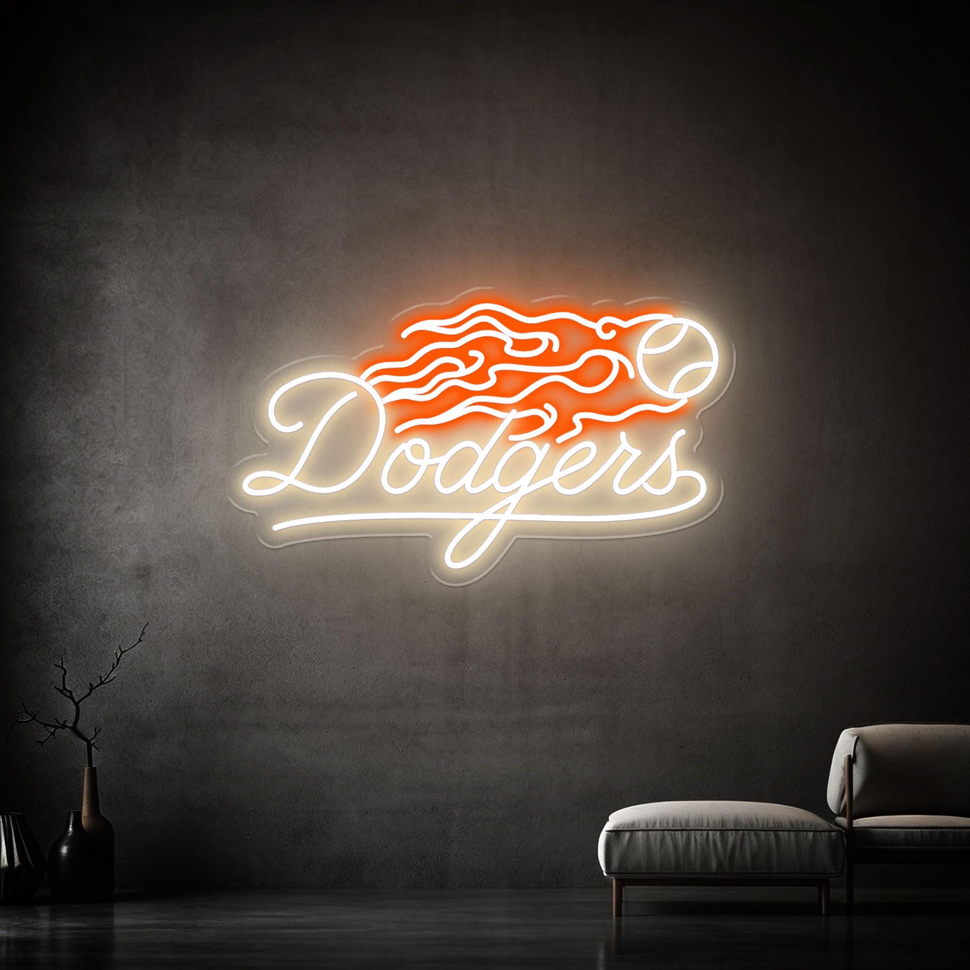 Dodgers Neon Signs - Etsy