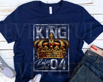 König 4. Geburtstag Shirt für Jungen, 4. Geburtstag Jungen König Shirt, Geburtstag Shirt 4, 4. Geburtstag Junge Shirt, Jungen 4. Geburtstag Shirt