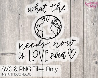 World Needs Love Etsy