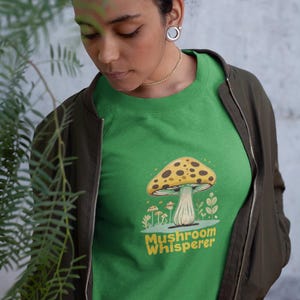 Pilz Whisperer Sweatshirt, Unisex Rundhals Sweatshirt, Tolles Geschenk für Herbst & Halloween, Bequemer Alltag