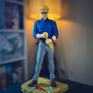 Hand-Painted Kento Nanami Figure: Perfect Gift for Jujutsu Kaisen Fans | Collectible Jujutsu Kaisen Figure!