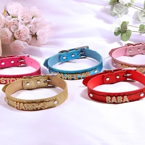 Gargantilla con letras personalizadas, gargantilla con diamantes de imitación, ideal para cosplay, fiesta, regalo personalizado.