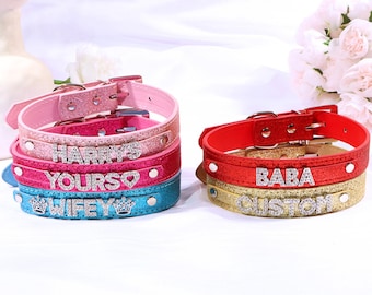 Custom Women Choker Collar, Name Choker Collar, Word Collar Necklace, Cosplay Initial Letters Choker, Gifts For Her