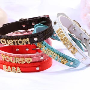 Gargantilla personalizada para mujer, con nombre, con letras personalizadas para cosplay, regalo para él