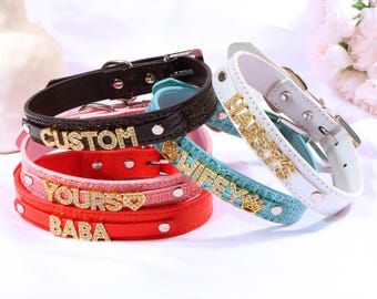Custom Women Choker Collar, Name Choker Collar, Cosplay Custom Letters Choker Collar, Gifts For Him