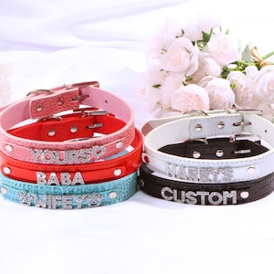 Gargantilla con letras personalizadas, gargantilla con diamantes de imitación, ideal para cosplay, fiesta y cualquier ocasión.