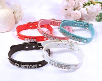 Custom Women Choker Collar, Name Choker Collar, Any Word Custom Collar Necklace, Cosplay Choker Collar, Personalised Choker Collar